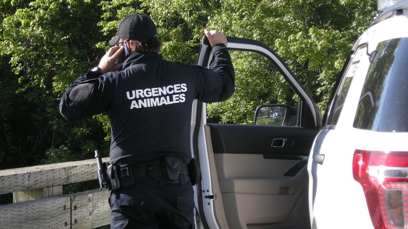 Intervenants en inspection sur le terrain